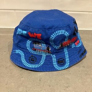 Blue Kids thomas Train Hat 2-3t